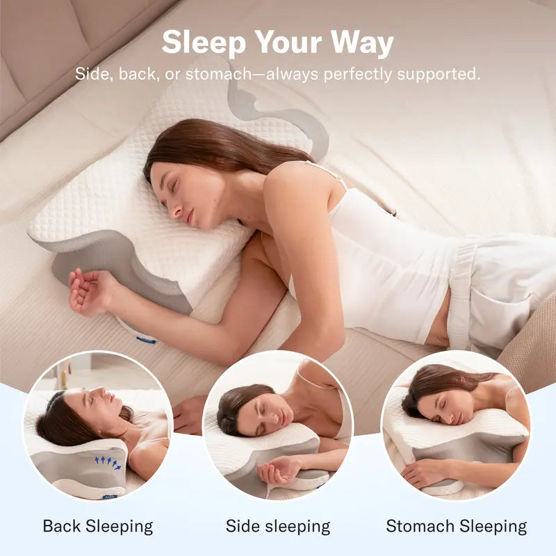 Butterfly Cervical Pillow for Pain Relief